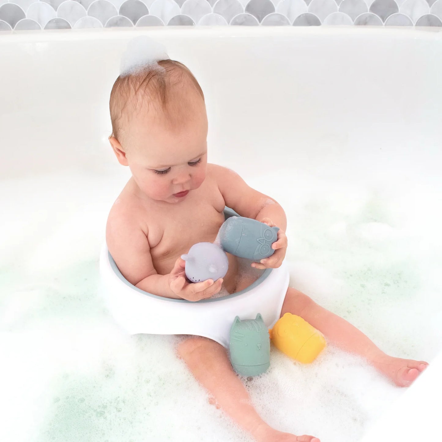 4 Pack Silicone Bath Buddies
