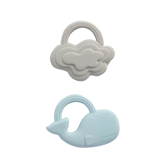2 Pack Silicone Teether