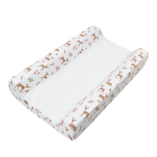 Jersey Change Mat Cover - Sophia Garden