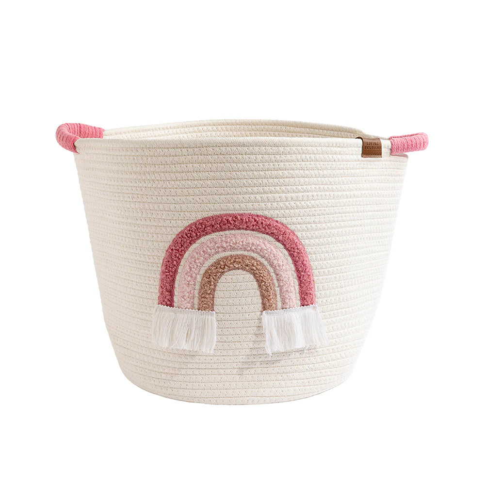 Cotton Rope Embroidered Hampers