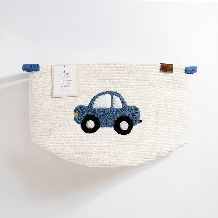 Cotton Rope Embroidered Hampers – Baby Buzz Tamworth