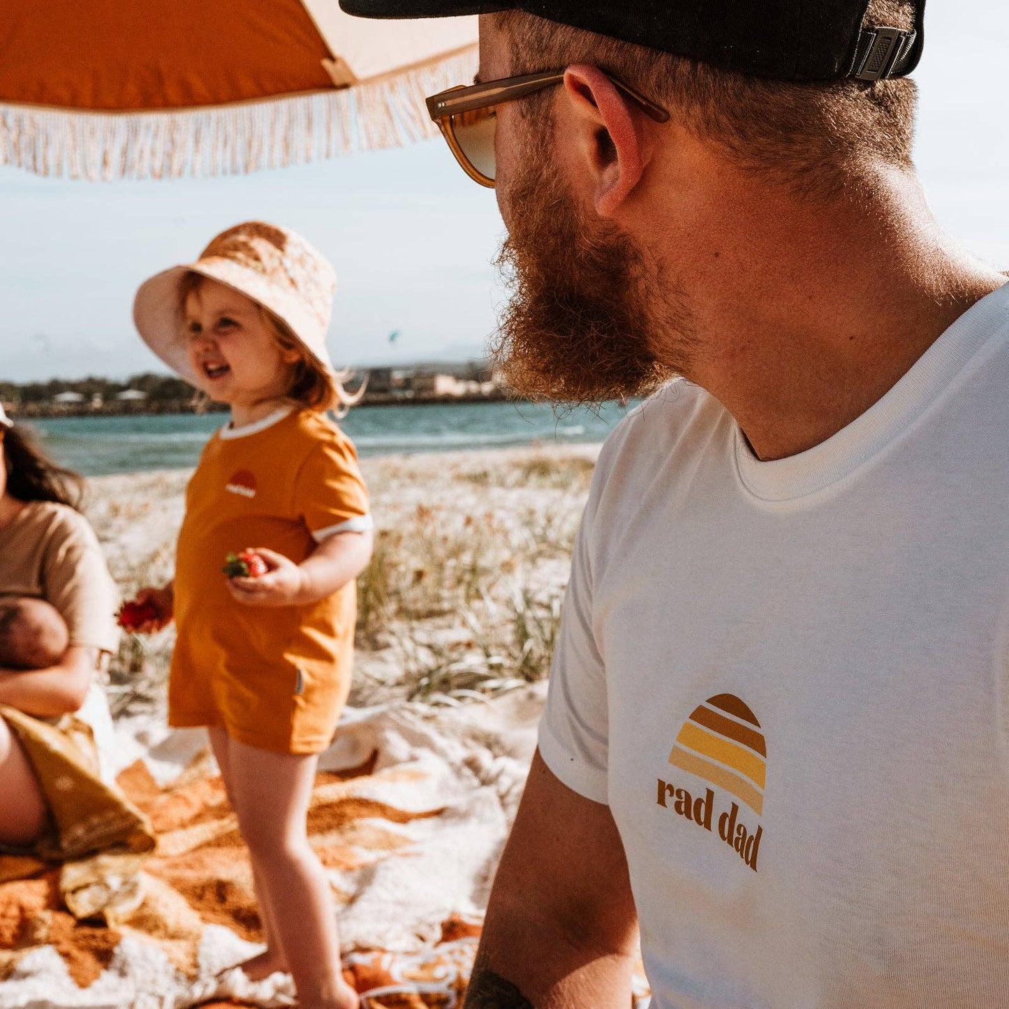 Rad Dad Classic Tee Organic Cotton - Natural