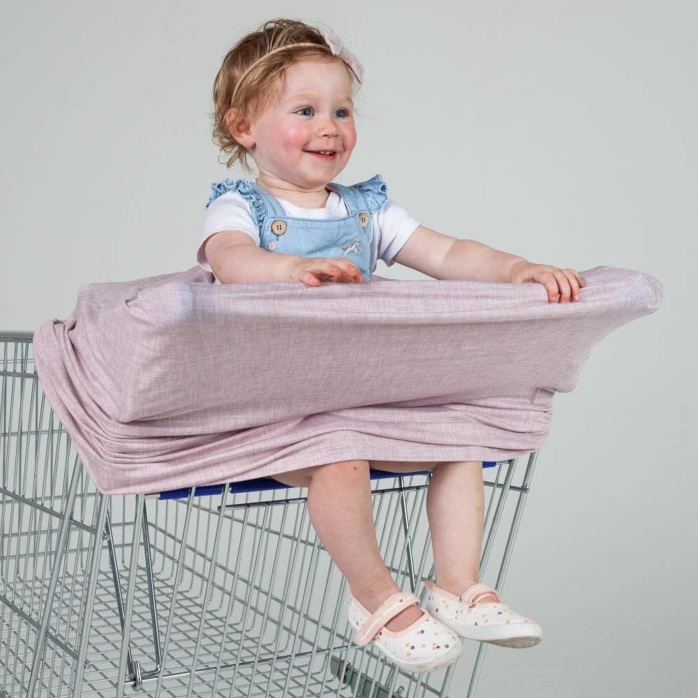 Multi-Use Nursing & Breastfeeding Cover - Pale Pink Linen