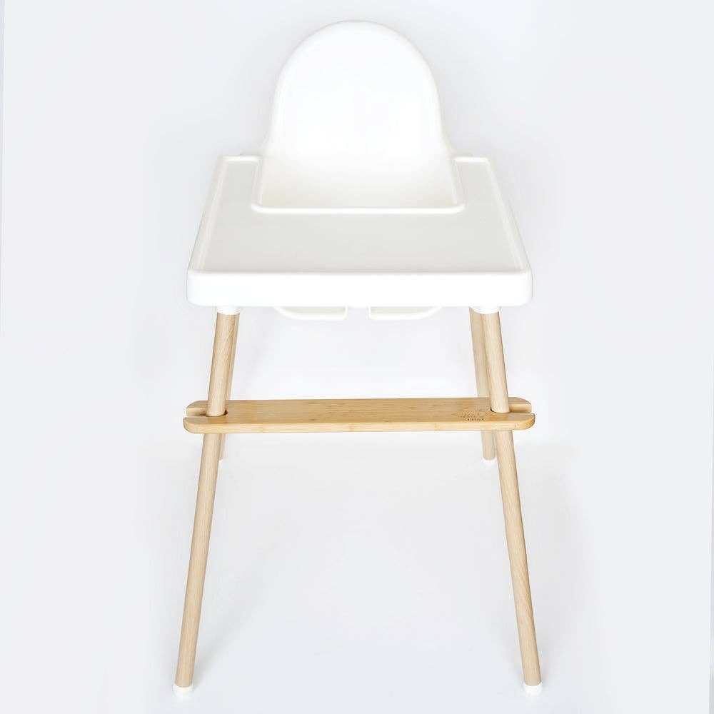 Footsi® - Eco-friendly Bamboo Adjustable Highchair Footrest - The Woodsi Footsi™