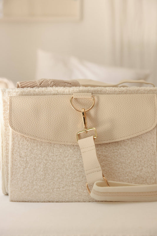 XL Teddy Nappy Caddy - Snow