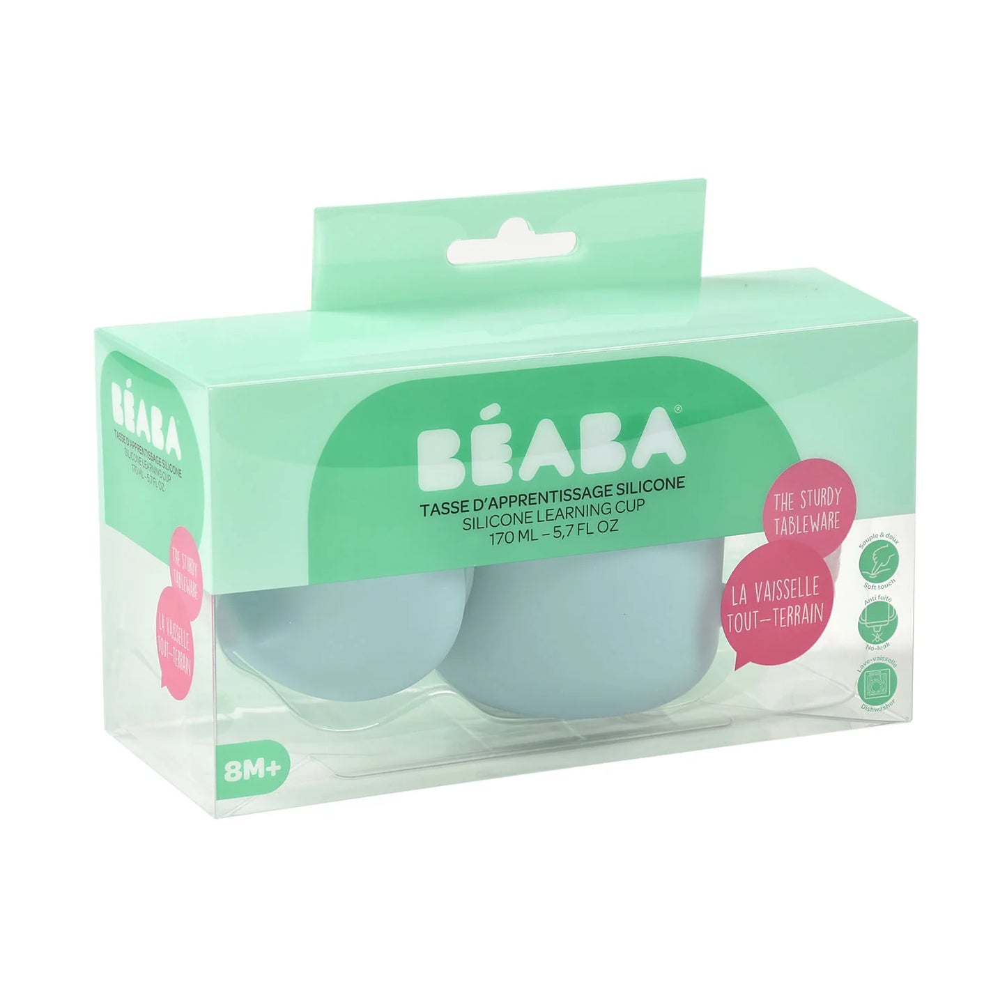 Beaba Silicone Learning Cup with Spout Lid