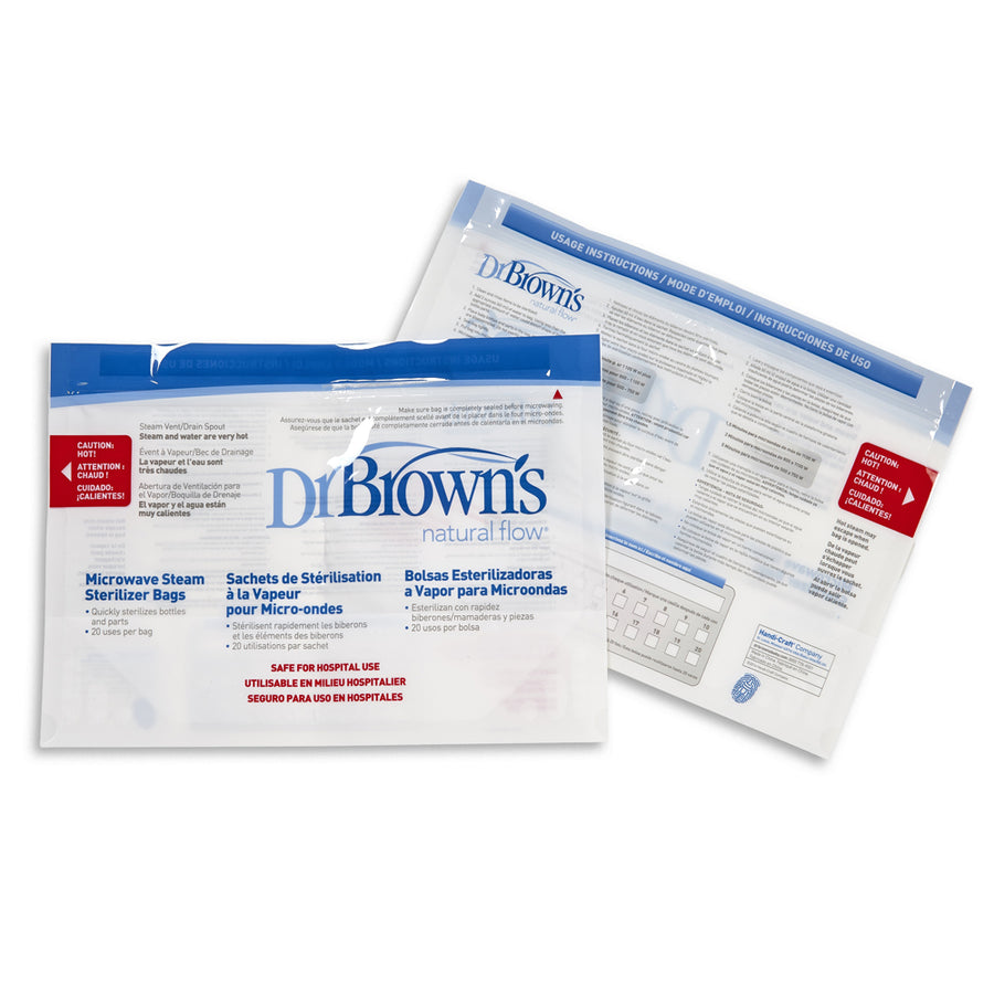 Dr Browns Micrwave Steriliser Bags - 5 Pack
