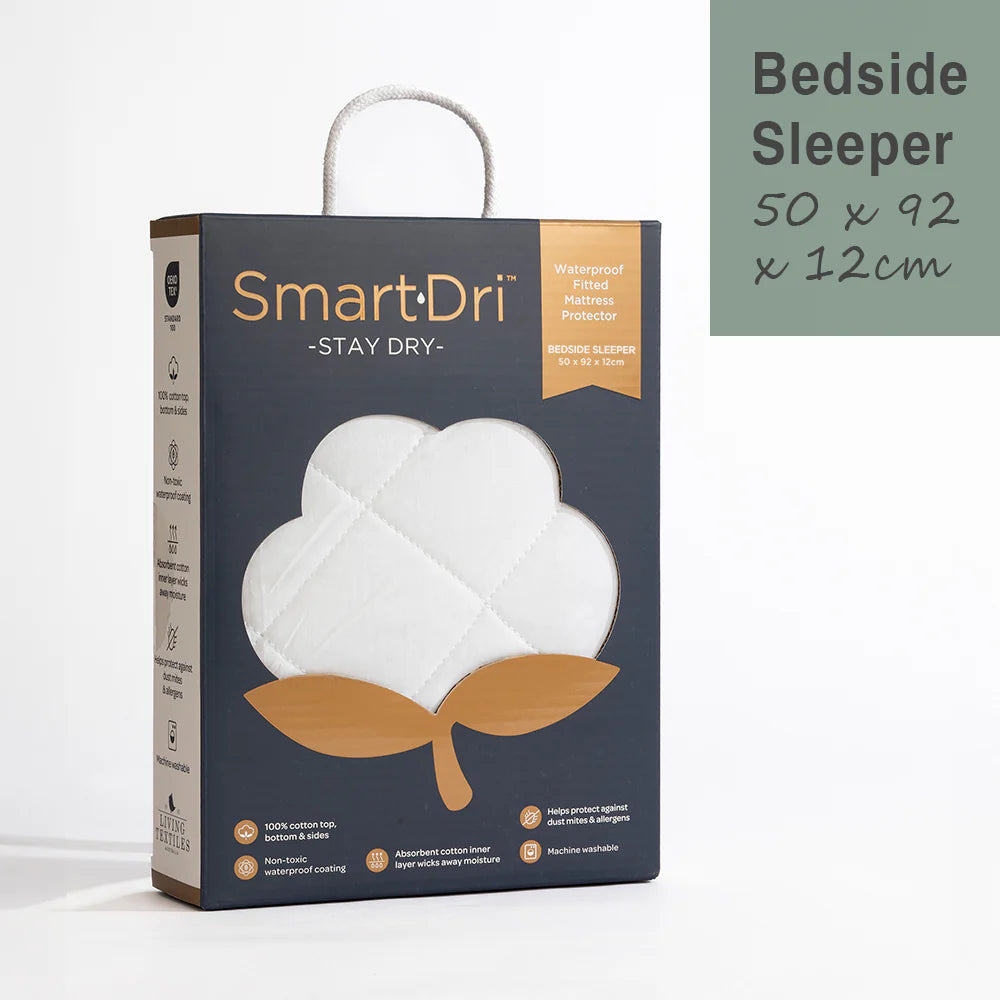 Smart-Dri Waterproof Mattress Protector - Bedside Sleeper
