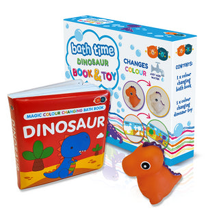 Magic Colour Changing Bath Book Dinosaur