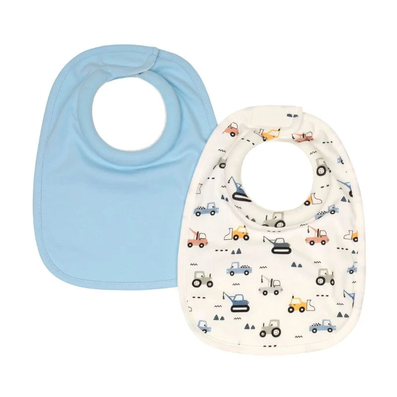 Roll Neck Bibs 2pk