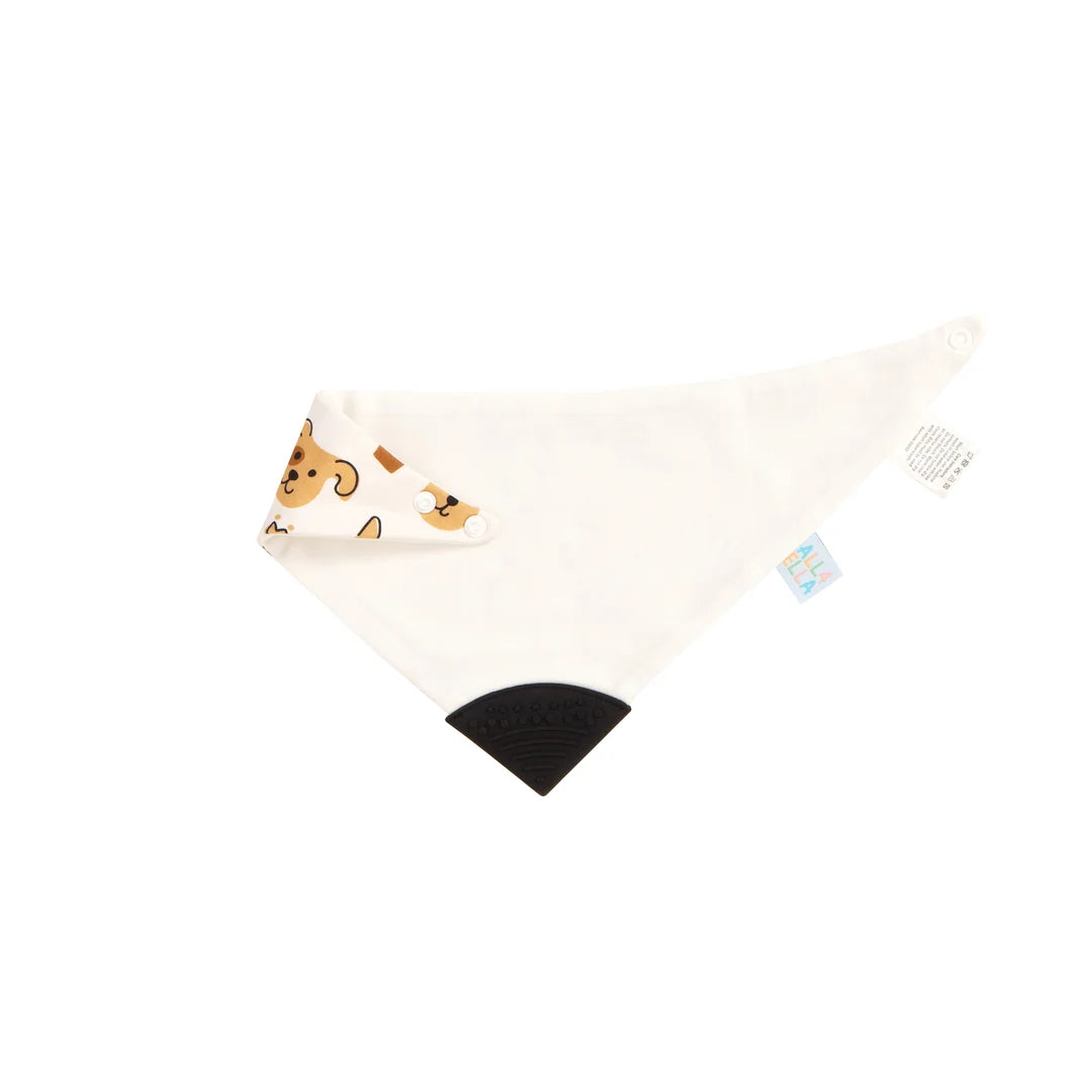 Reversible teether bib