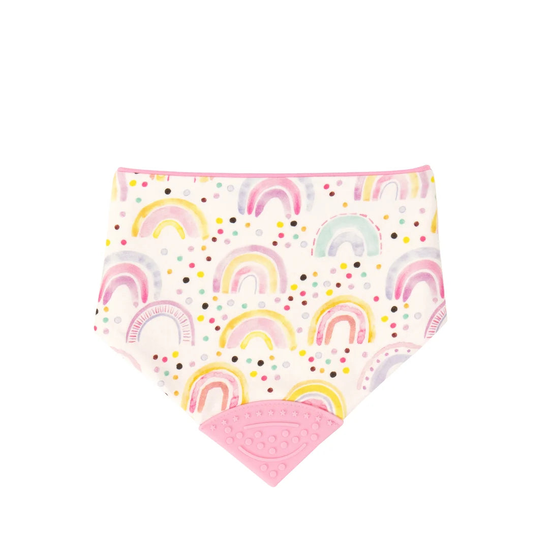 Reversible teether bib
