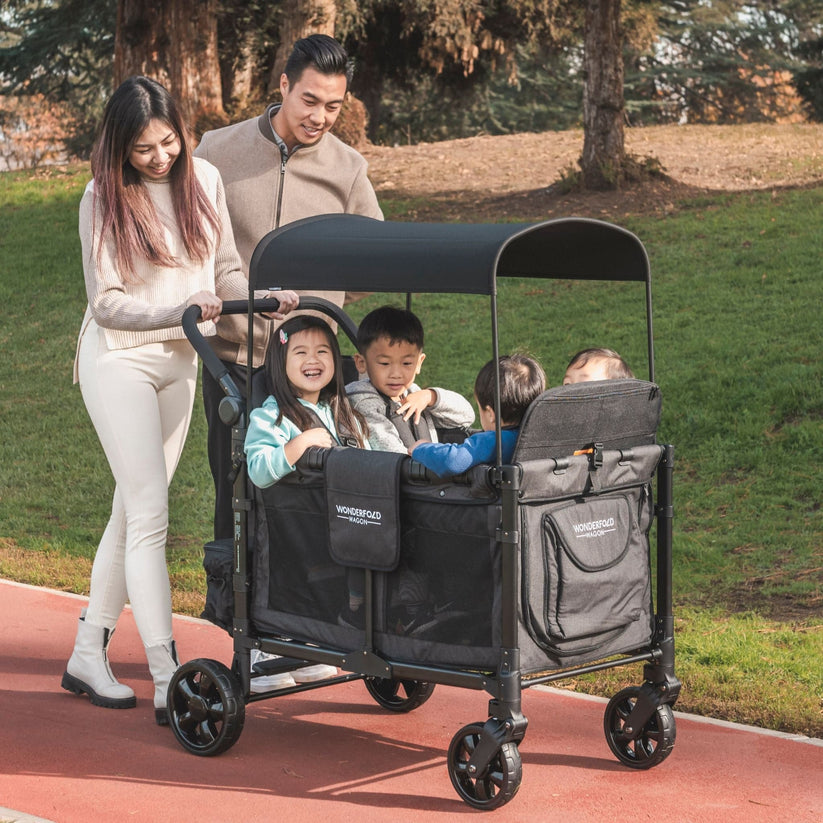 W4 Luxe Stroller Wagon Quad Seat