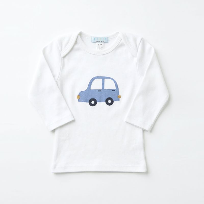 Organic cotton Clothing set 6pcs - Blue Car