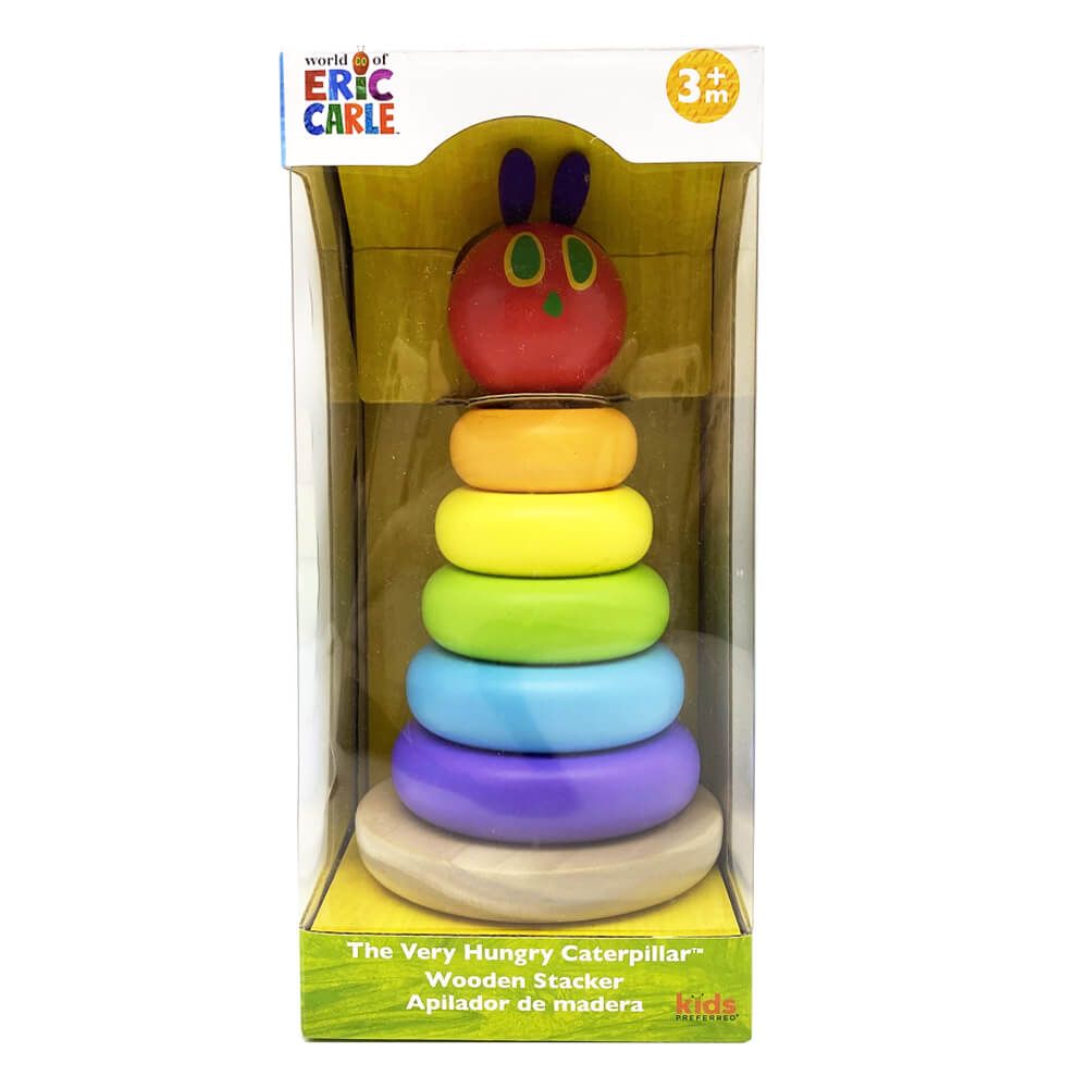 THE VERY HUNGRY CATERPILLAR WOODEN RAINBOW STACKER