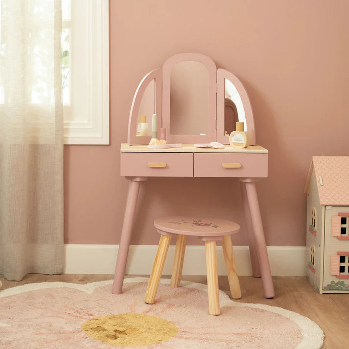 Large Dressing Table with Mirror