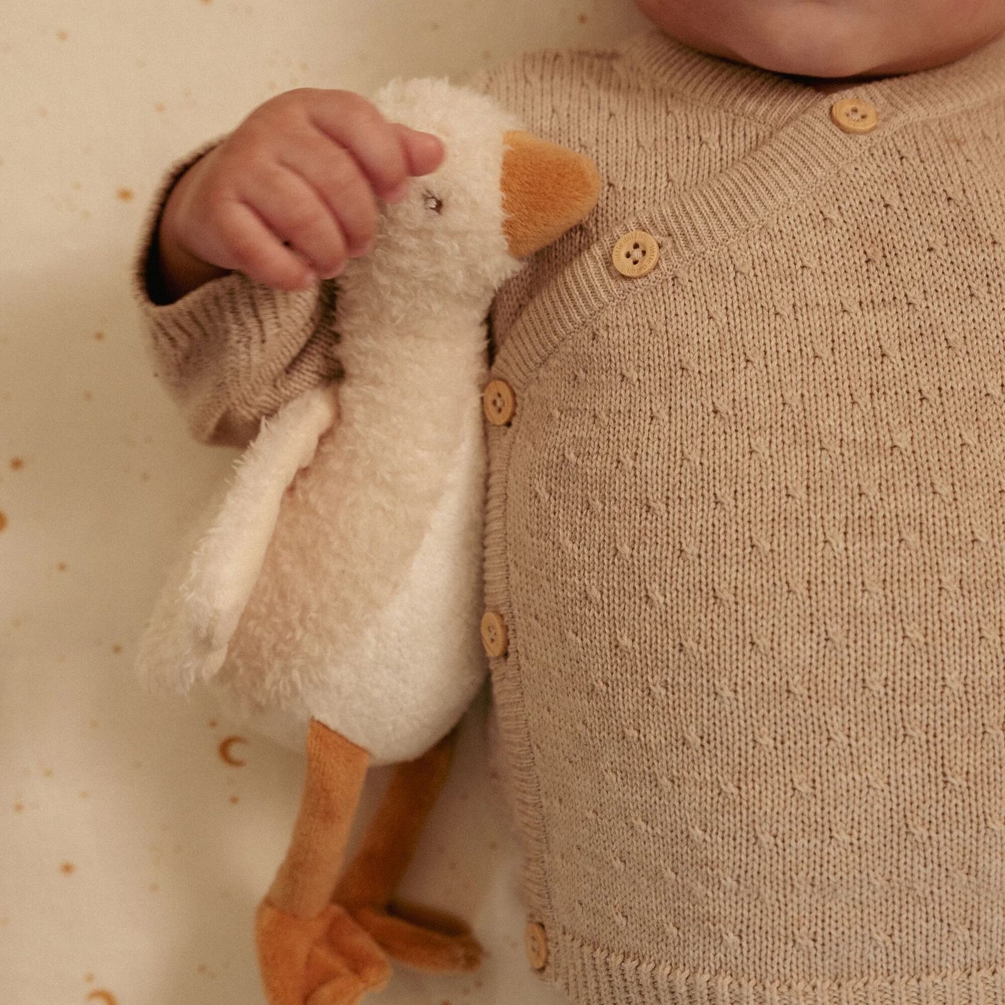 Cuddle Baby Goose 17cm - Newborn Naturals