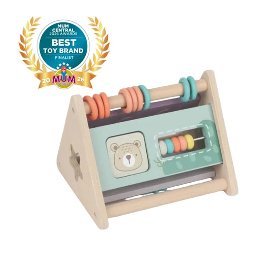Bubble Wooden Activity Triangle