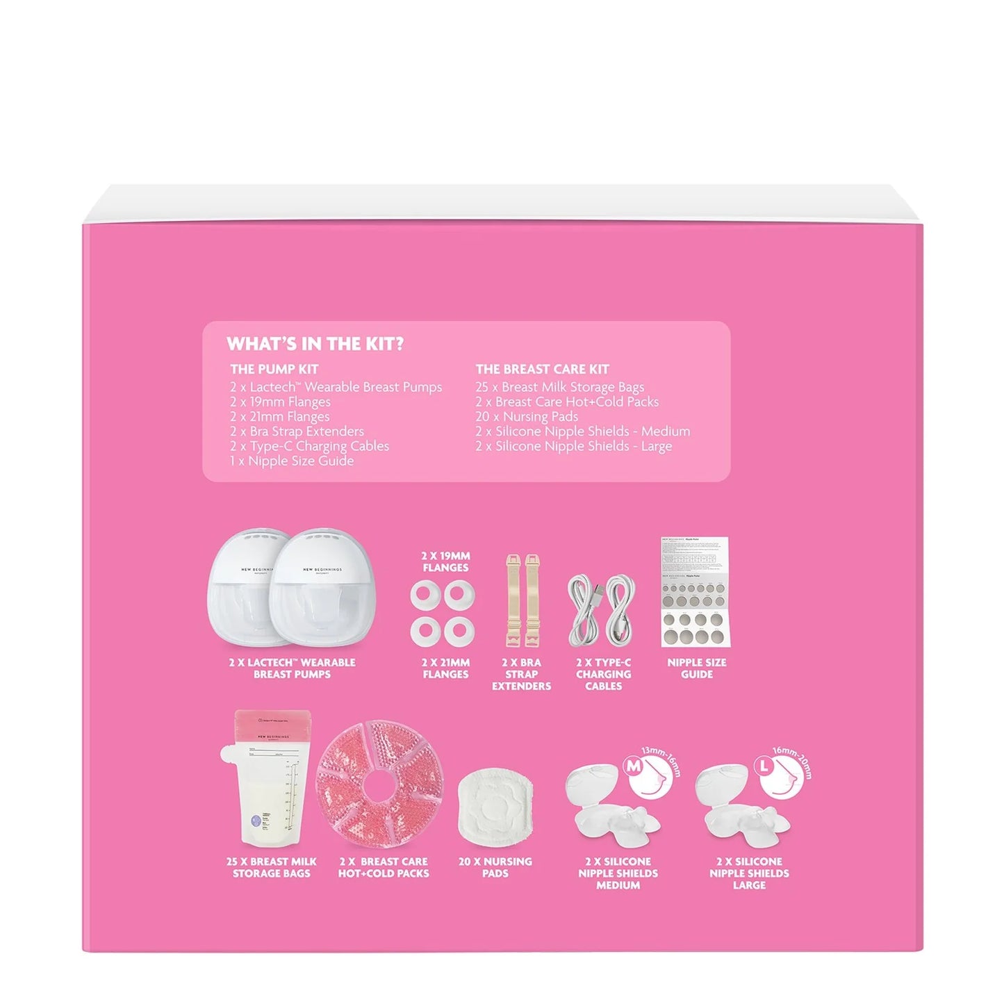Wearable Breast Pump & Care Kit