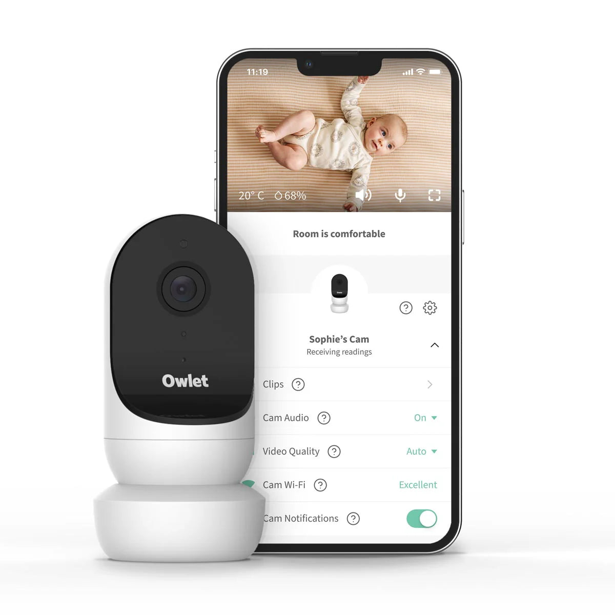Owlet Camera 2 WHITE