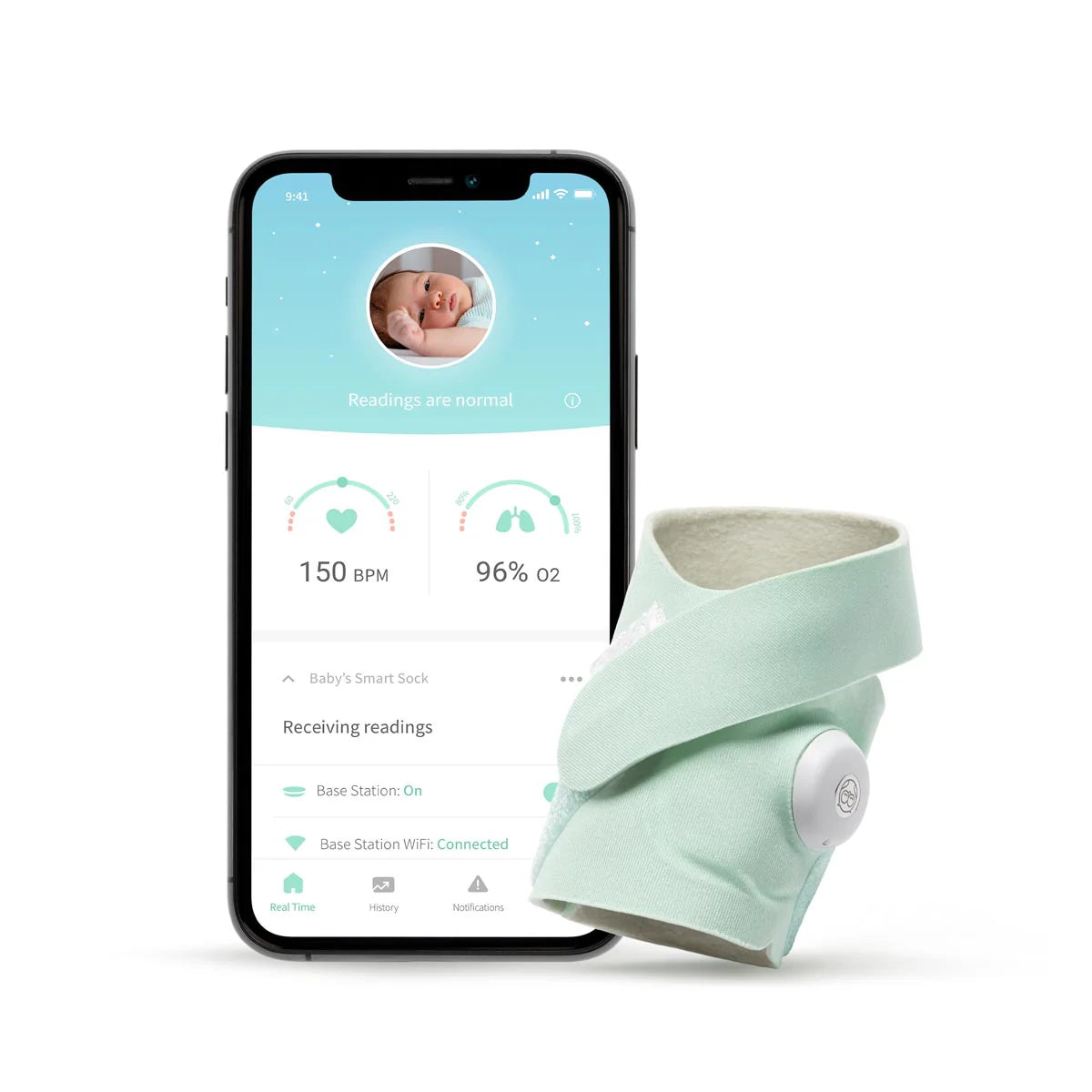 Owlet SS3/MINT GREEN