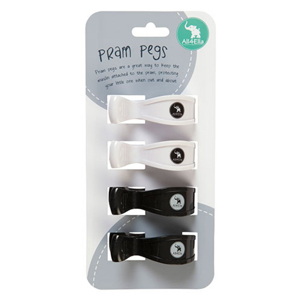 4 Pack Pram Pegs