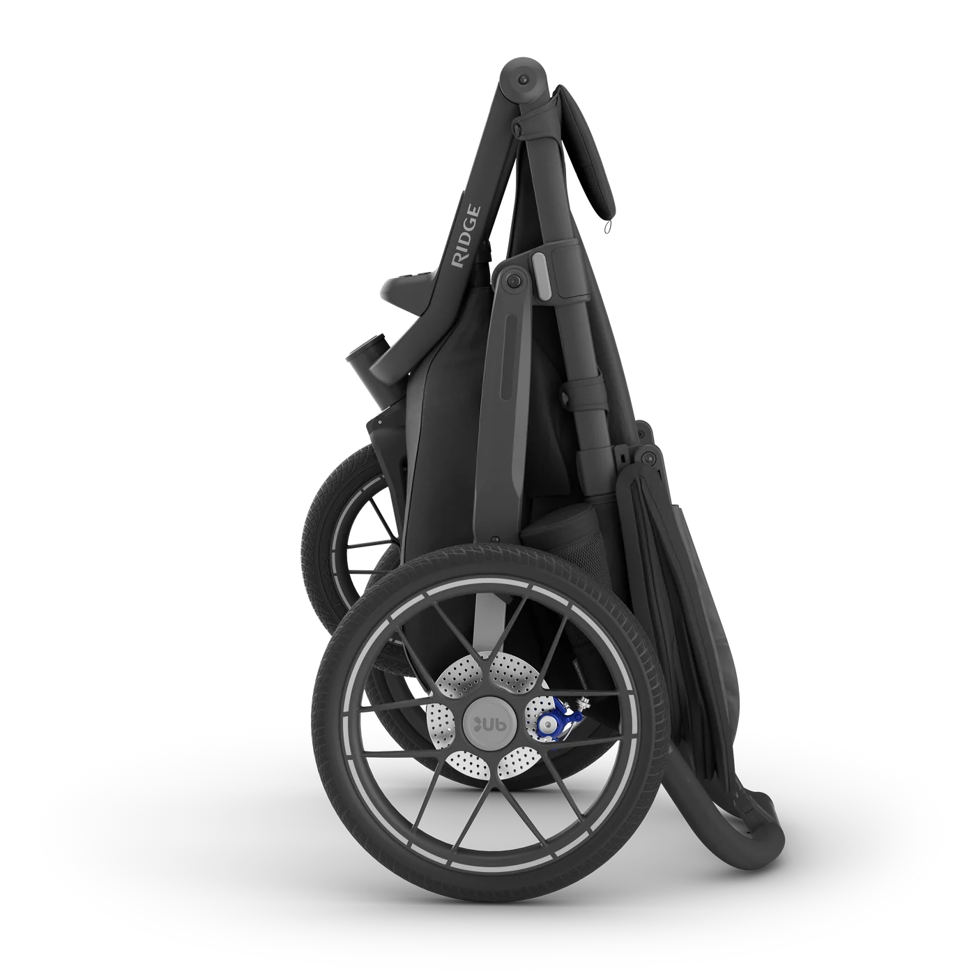 UPPAbaby RIDGE V2 Stroller - JAKE Charcoal/Grey