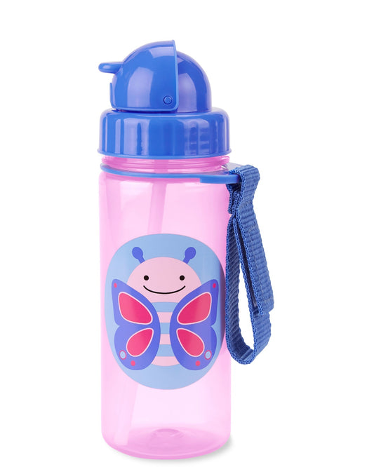 Skip Hop Zoo PP Straw Bottle - Butterfly