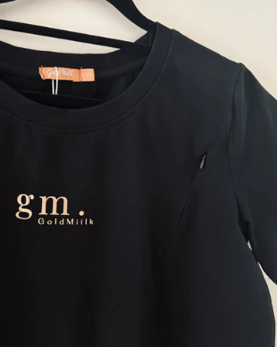 Goldmiilk GM BREASTFEEDING TEE
