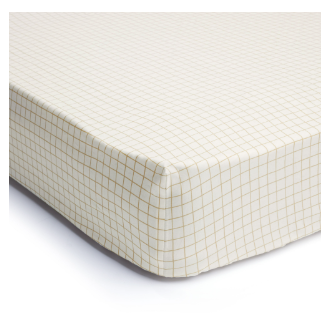 2-in-1 Waterproof Fitted Cot Sheet