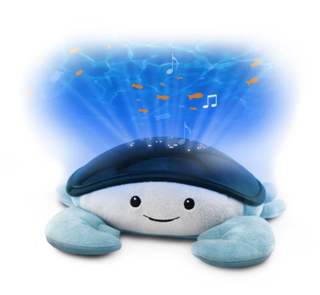 ZAZU Bedtime Projector - Cody The Crab With Ocean Projections