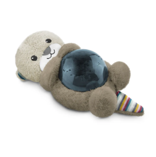 ZAZU Bedtime Projector - Otto The Otter With Ocean Projections