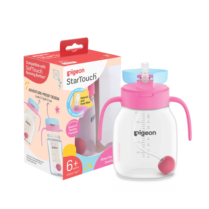 StarTouch™ straw Cup with Gravity Ball 250ml