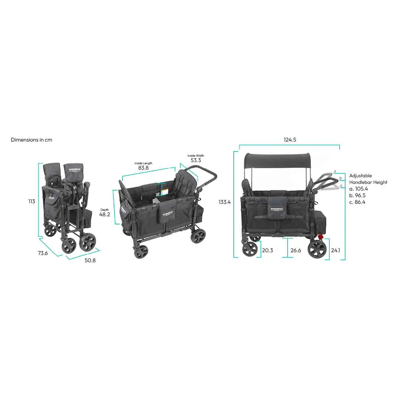 W4 Elite Stroller Wagon