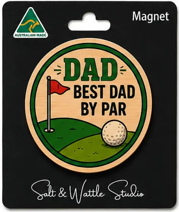 Australian Made Wooden Fridge Magnet