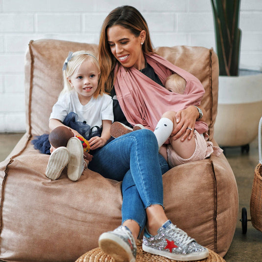 Multi-Use Nursing & Breastfeeding Cover - Dusty Rose