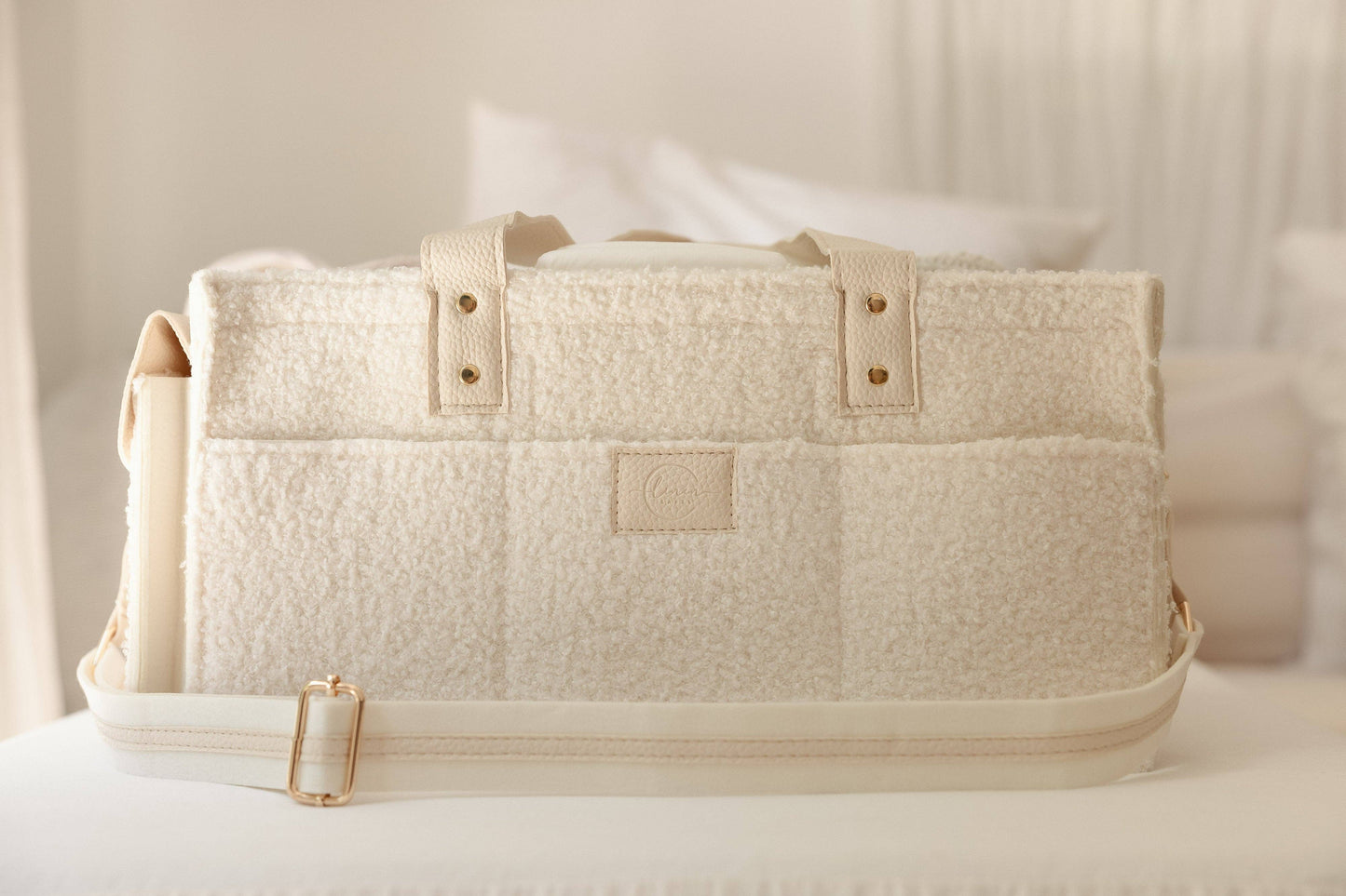XL Teddy Nappy Caddy - Snow