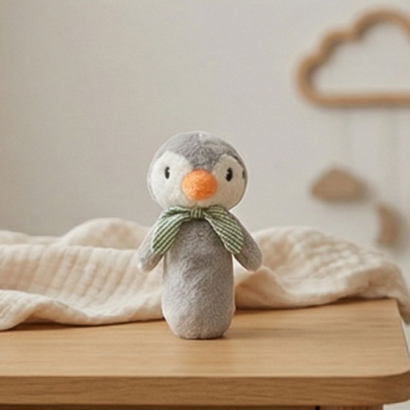 Baby Rattle - Penguin
