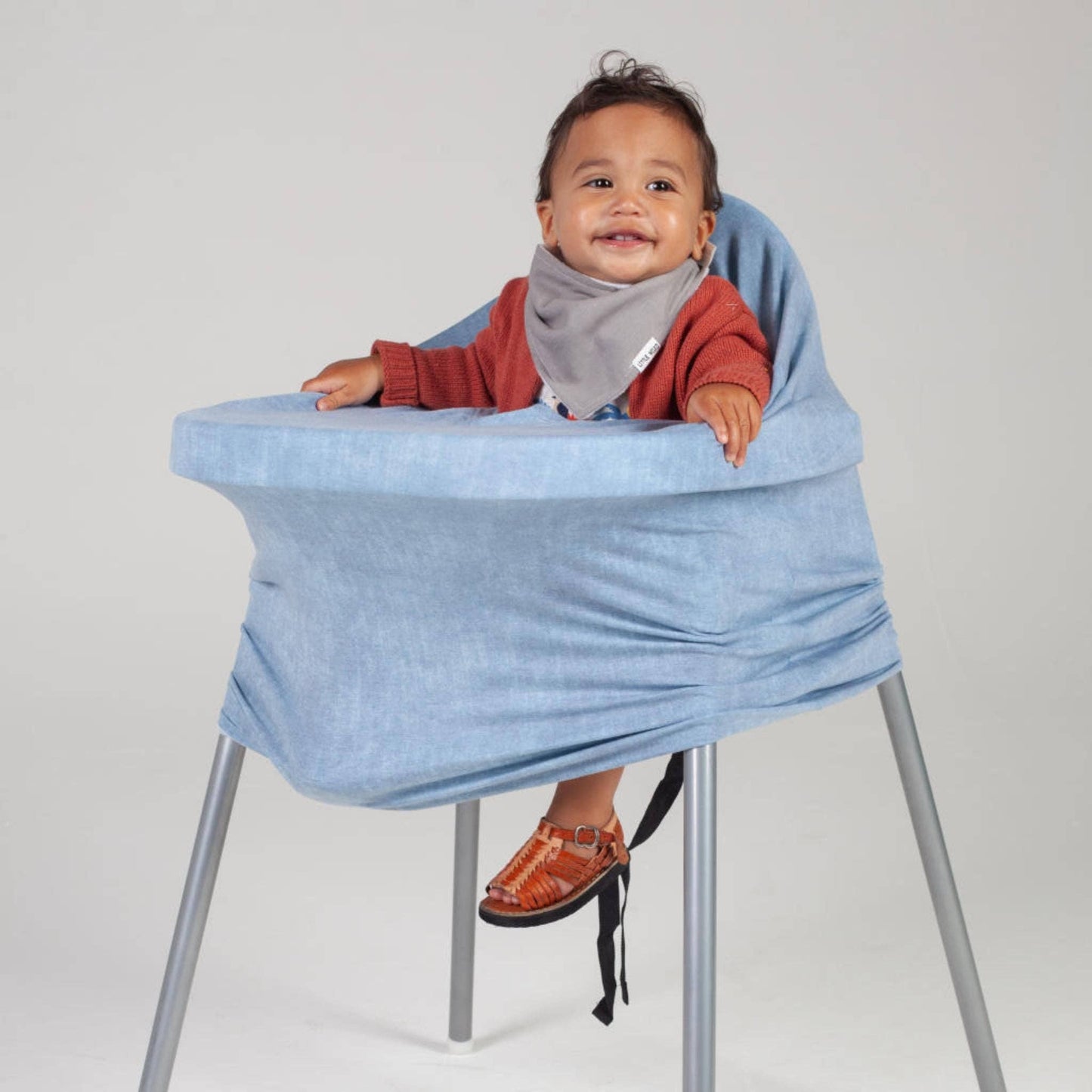 Multi-Use Nursing & Breastfeeding Cover - Sea Blue Denim