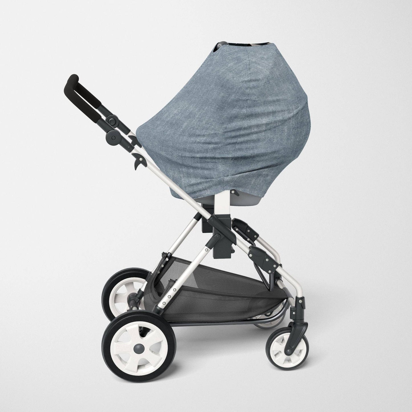 Multi-Use Nursing & Breastfeeding Cover - Sea Blue Denim