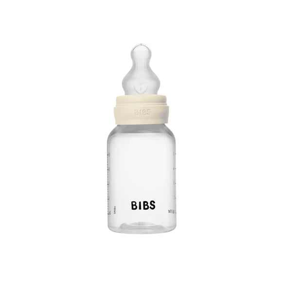 BIBS Plastic Bottle, BPA Silicone