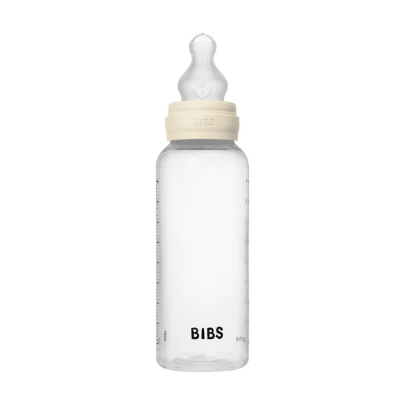 BIBS Plastic Bottle, BPA Silicone
