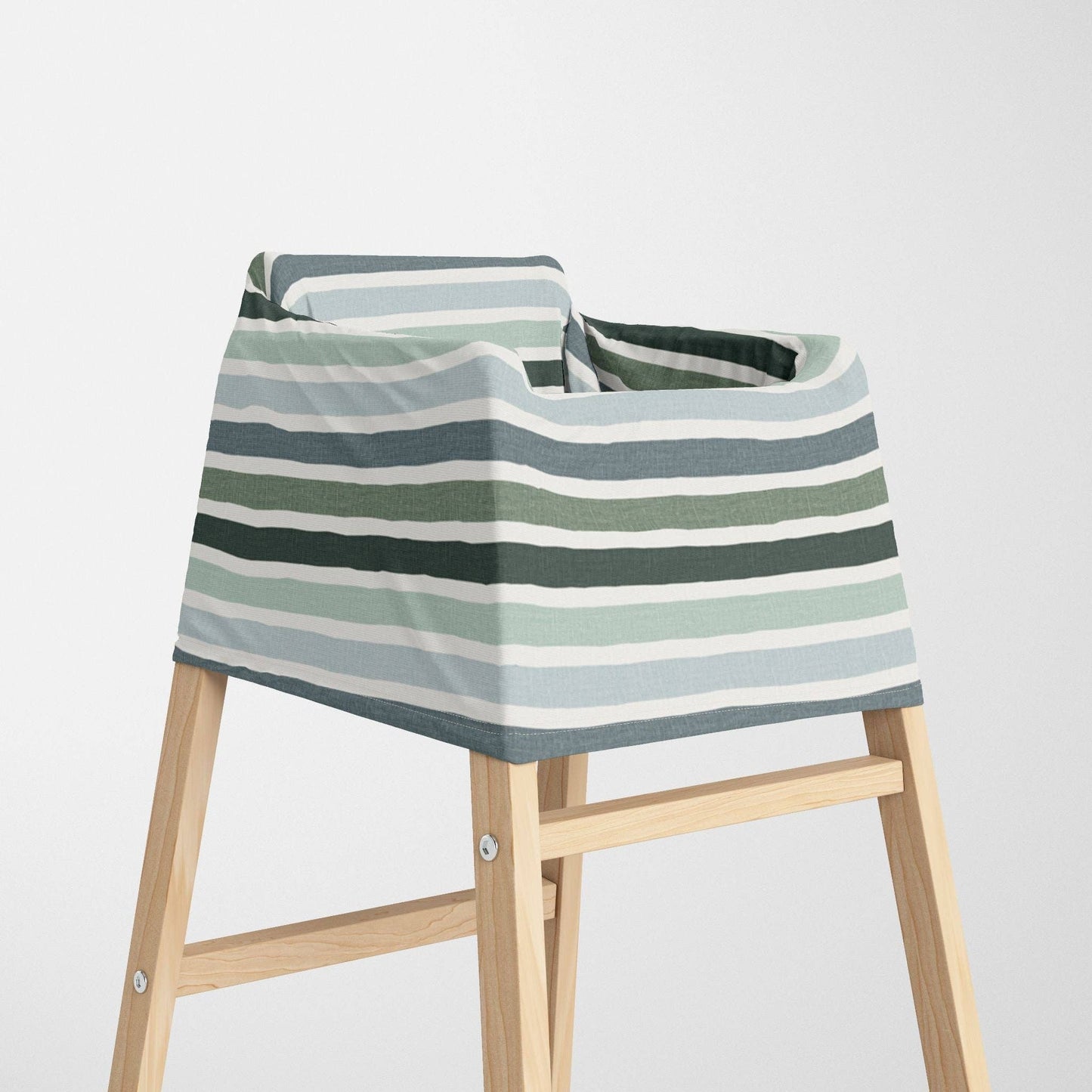 Multi-Use Nursing & Breastfeeding Cover - Green Stripes