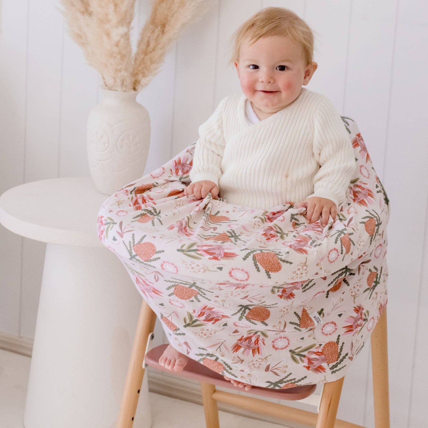 Multi-Use Nursing & Breastfeeding Cover - Gumnut Blossoms