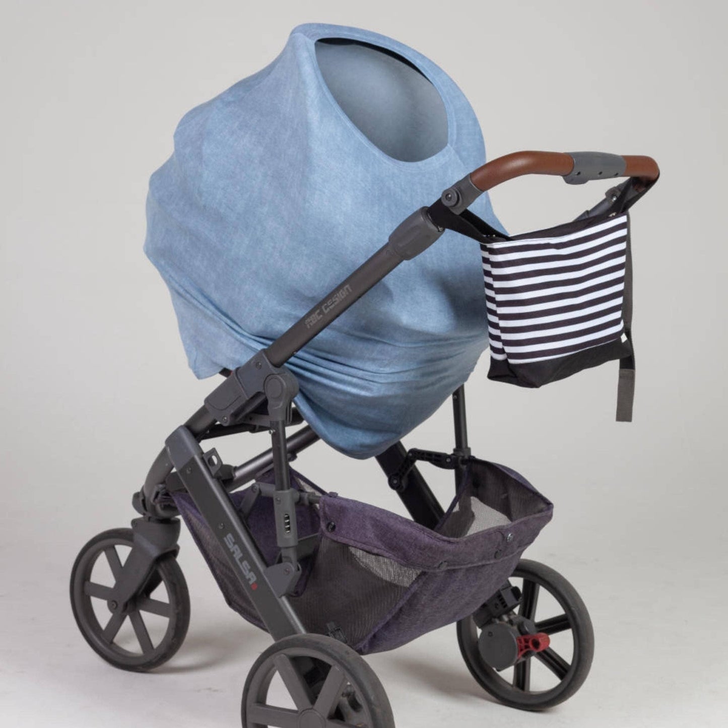 Multi-Use Nursing & Breastfeeding Cover - Sea Blue Denim