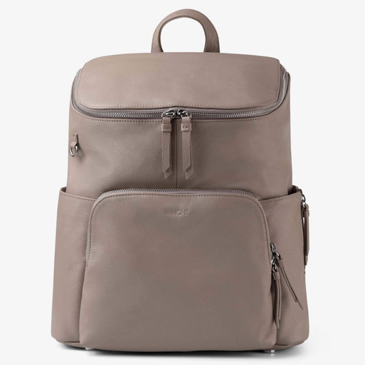 Frankie Everyday Backpack (Leather) Taupe