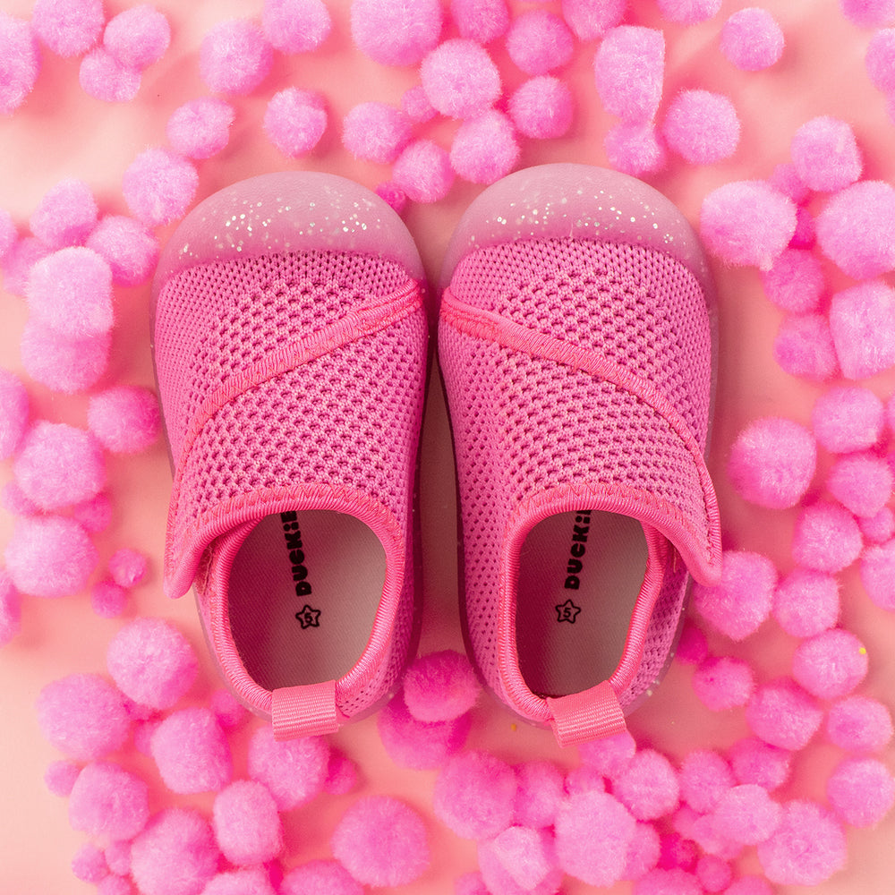 Duckies Velcro Pop Glitter