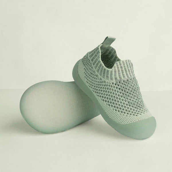 Duckies Slip-On Sage Fleck