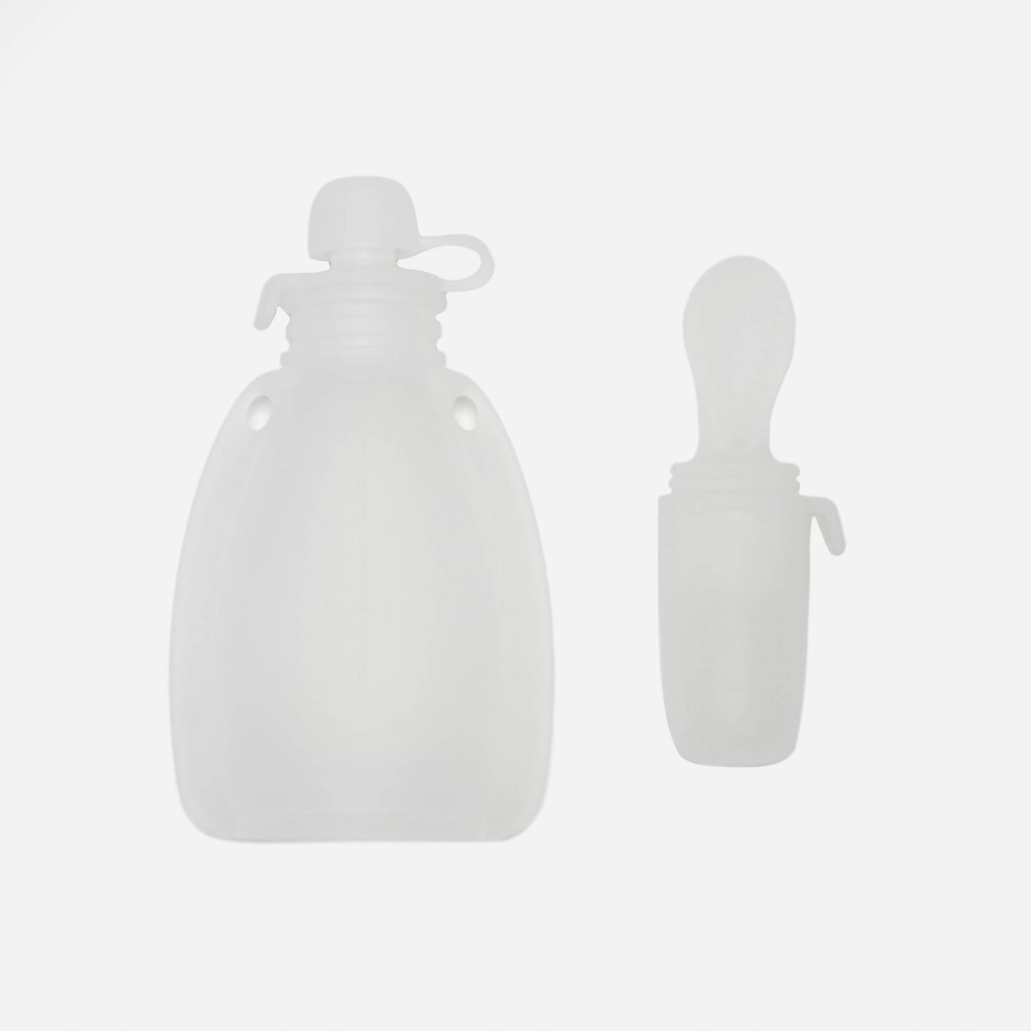 Reusable yoghurt and puree LFGB Silicone Pouch