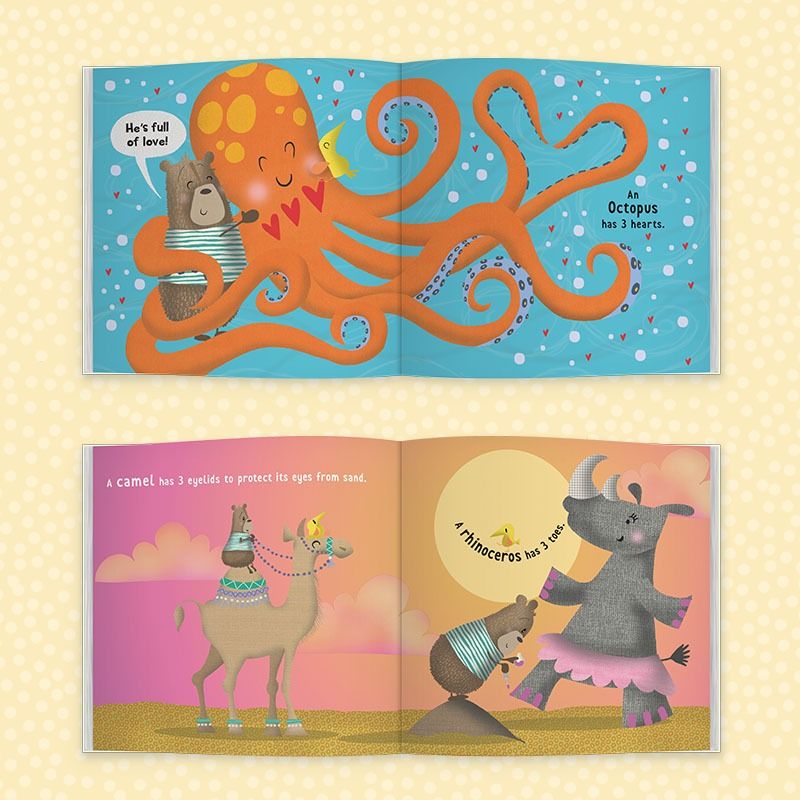 WOW! You’re Three Gift Book